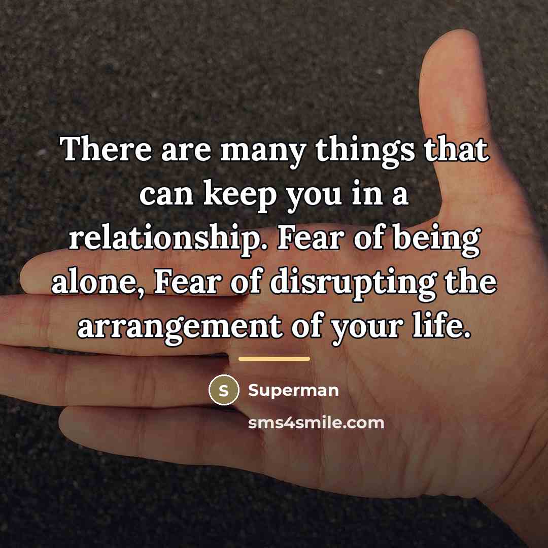 “There are many things that can keep you in a…” quote by Superman