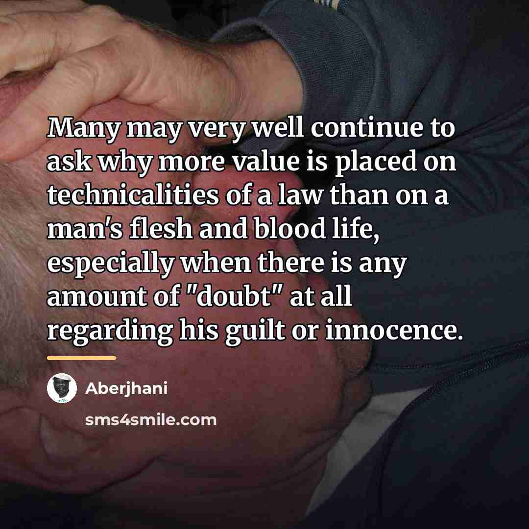 “Many may very well continue to ask why more value…” quote by Aberjhani