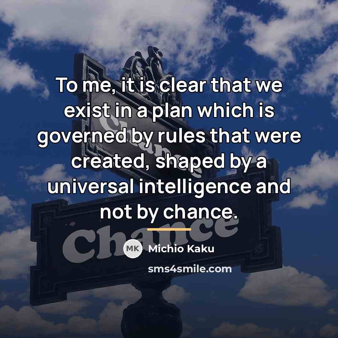 “To me, it is clear that we exist in a…” quote by Michio Kaku