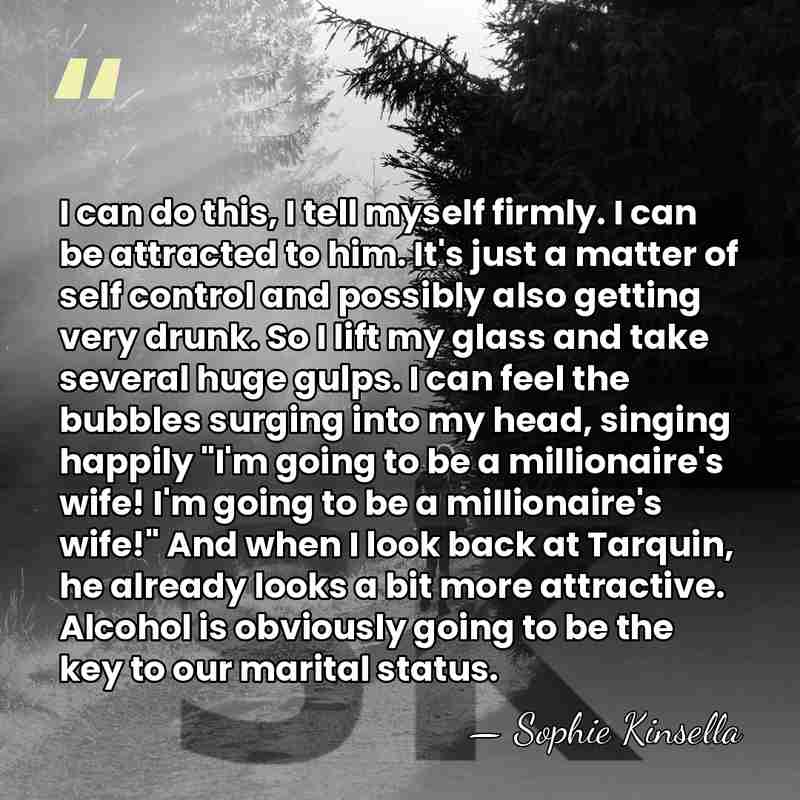 I can do this, I tell myself firmly. I can be attracted&hellip; - Sophie Kinsella