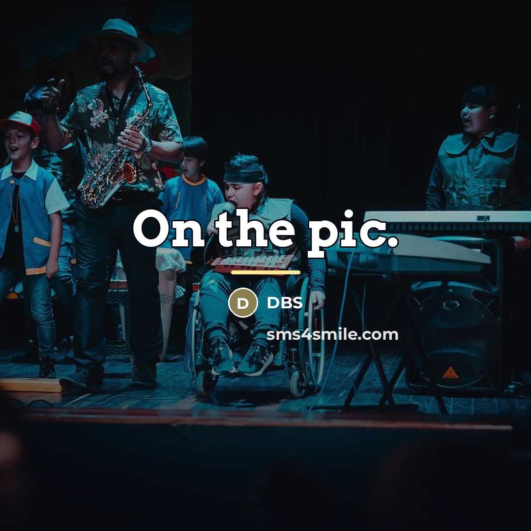 “On the pic.…” quote by Dbs