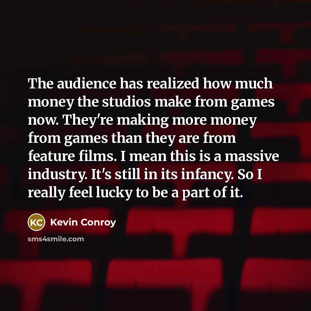 “The audience has realized how much money the studios make…” quote by Kevin Conroy