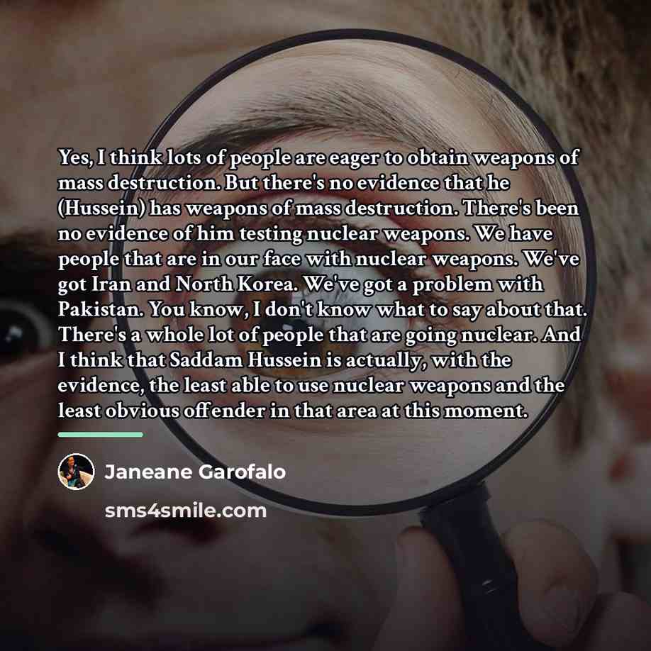 “Yes, I think lots of people are eager to obtain…” quote by Janeane Garofalo