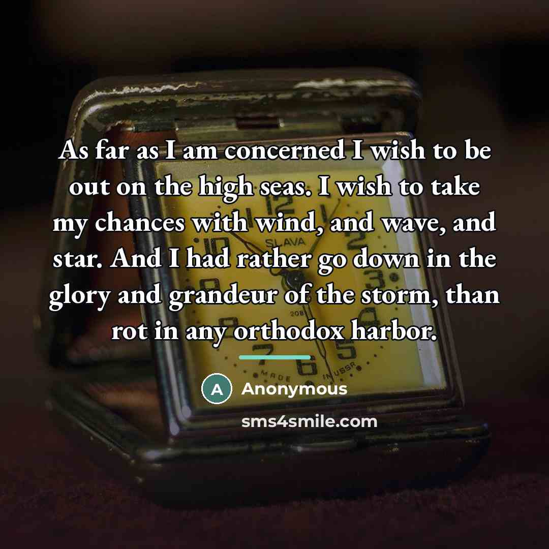 “As far as I am concerned I wish to be…” quote by Anonymous