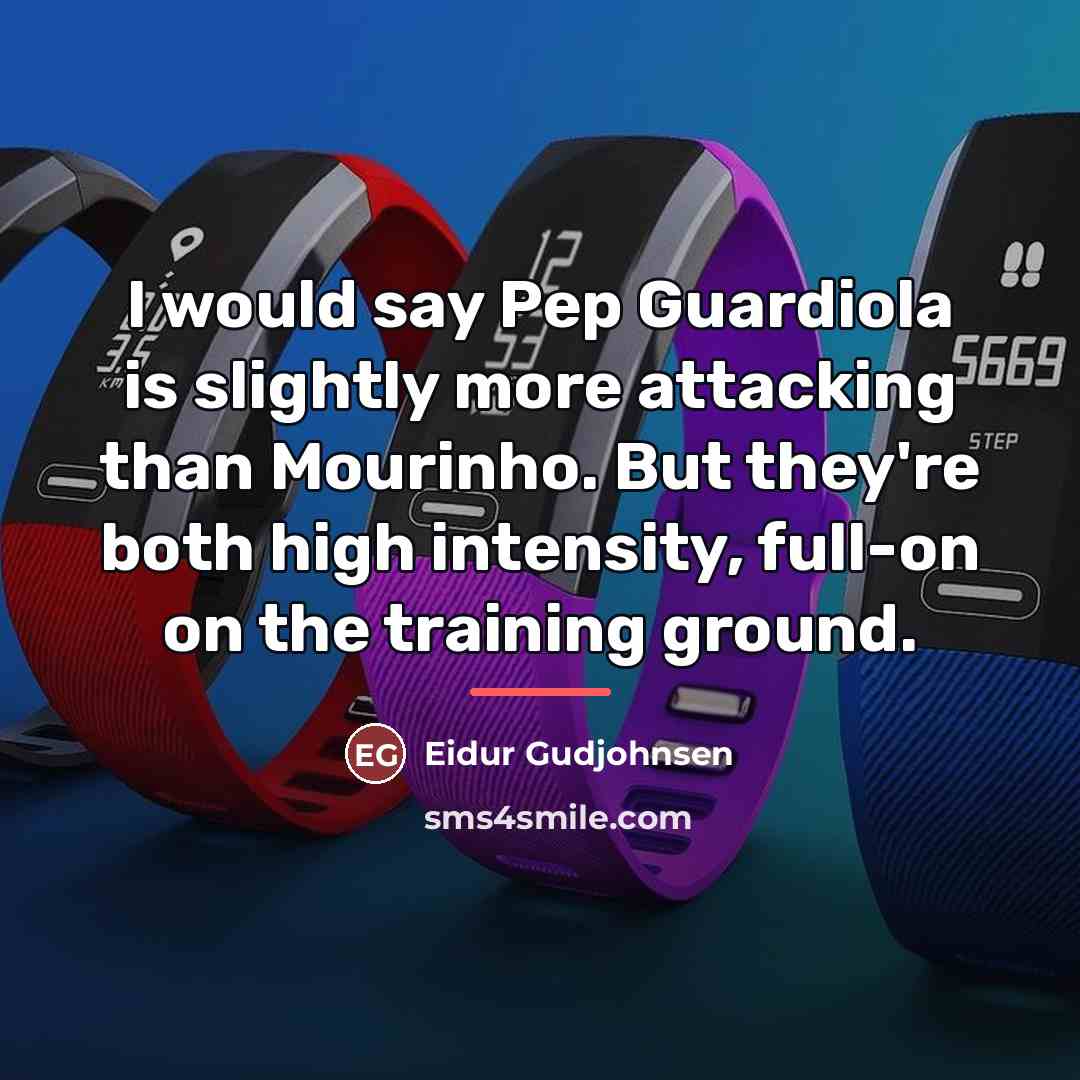 “I would say Pep Guardiola is slightly more attacking than…” quote by Eidur Gudjohnsen