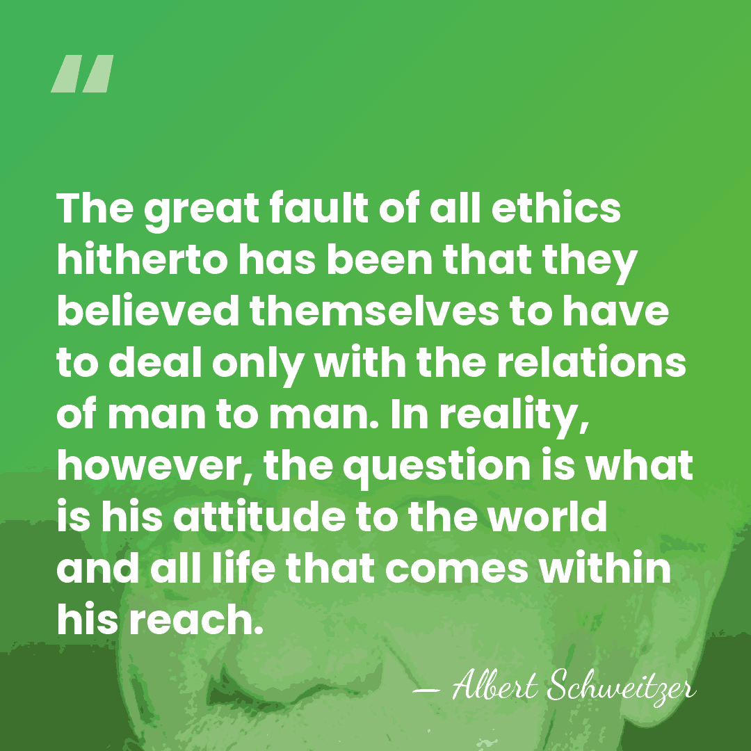 The great fault of all ethics hitherto has been that they believed&hellip; - Albert Schweitzer