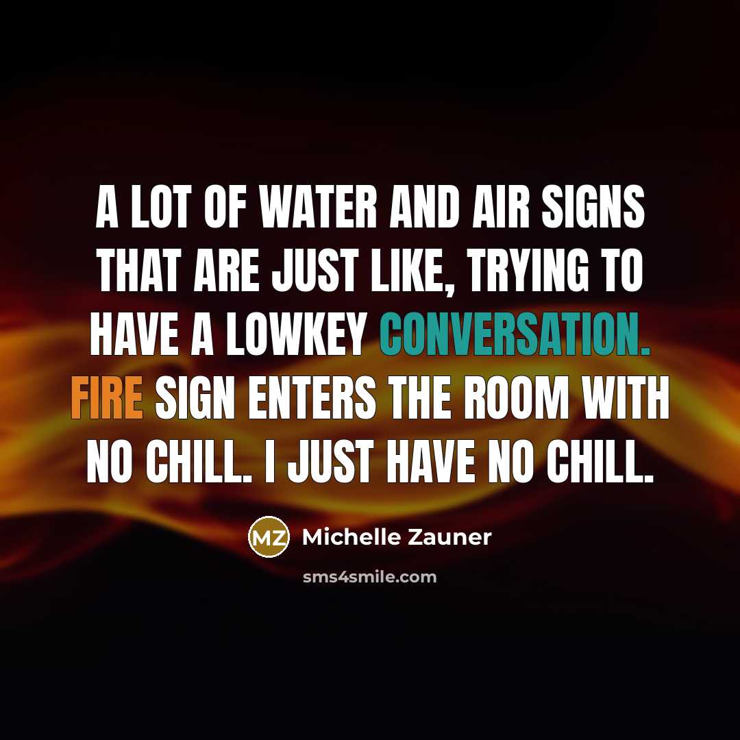 “A lot of water and air signs that are just…” quote by Michelle Zauner