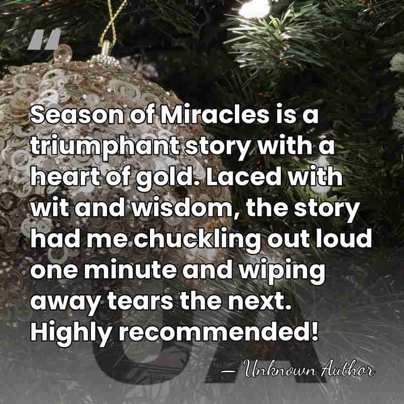 Season of Miracles is a triumphant story with a heart of gold.&hellip; - Deborah Raney