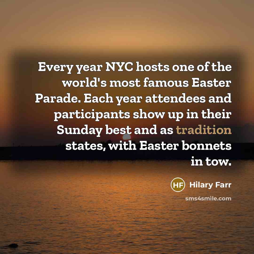 “Every year NYC hosts one of the world's most famous…” quote by Hilary Farr
