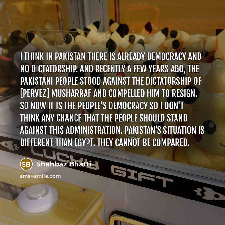 “I think in Pakistan there is already democracy and no…” quote by Shahbaz Bhatti