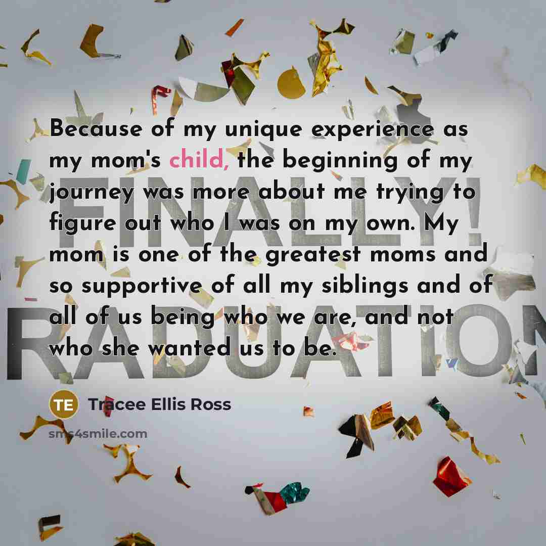 “Because of my unique experience as my mom's child, the…” quote by Tracee Ellis Ross