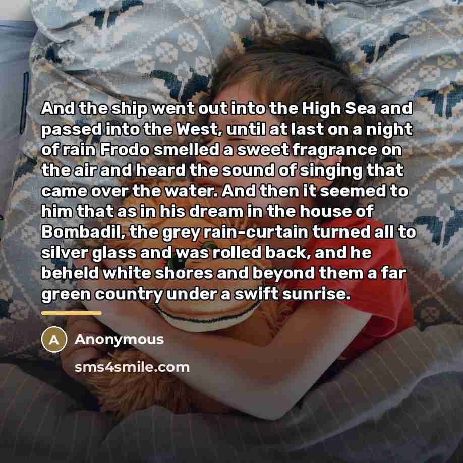 “And the ship went out into the High Sea and…” quote by Anonymous