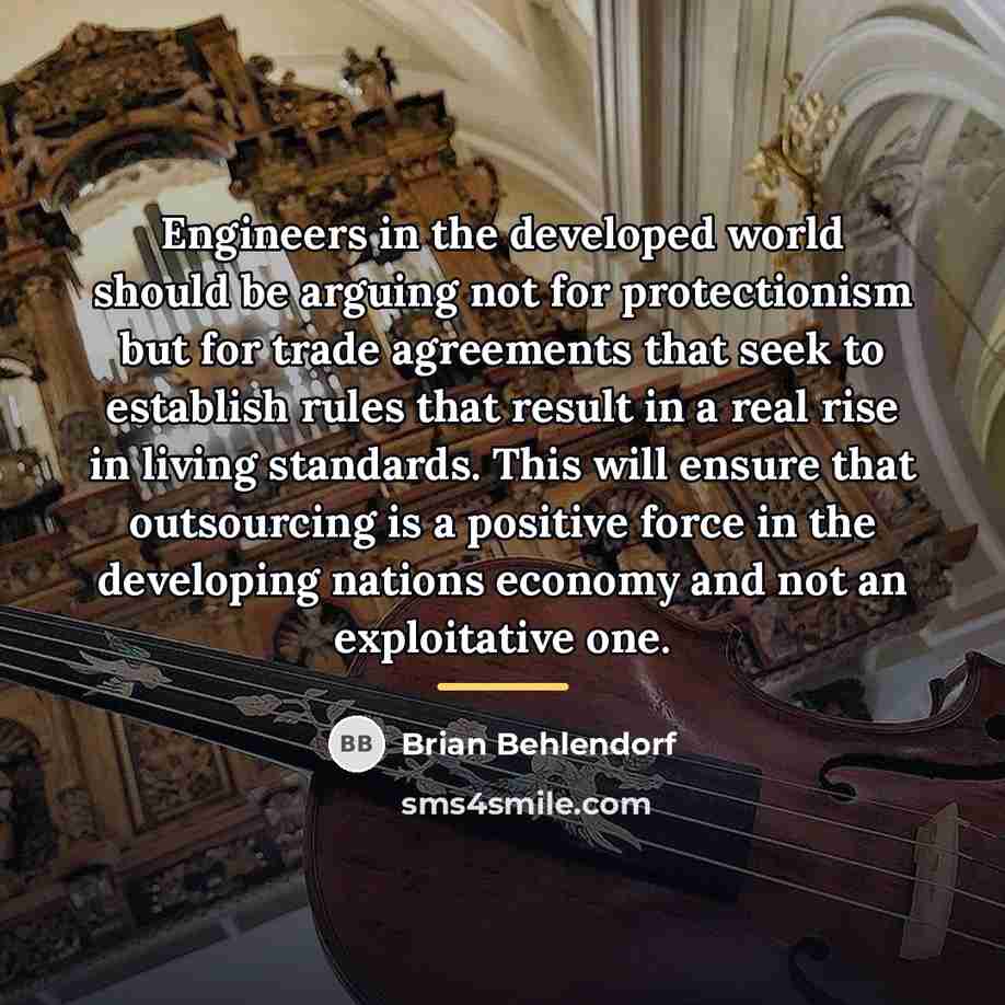 “Engineers in the developed world should be arguing not for…” quote by Brian Behlendorf