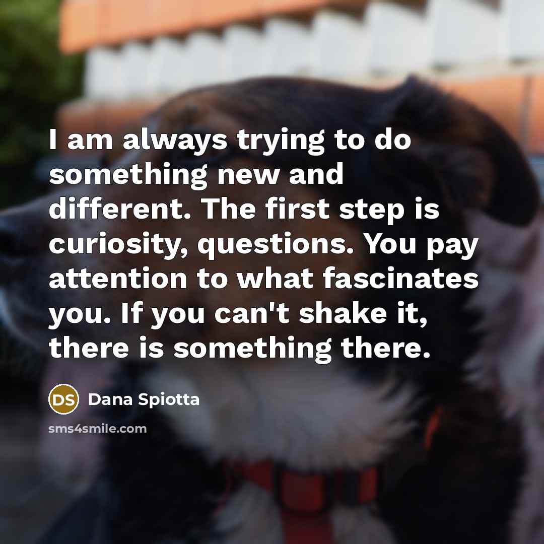 “I am always trying to do something new and different.…” quote by Dana Spiotta