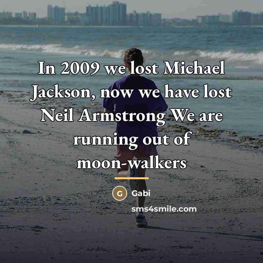“In 2009 we lost Michael Jackson, now we have lost…” quote by Gabi