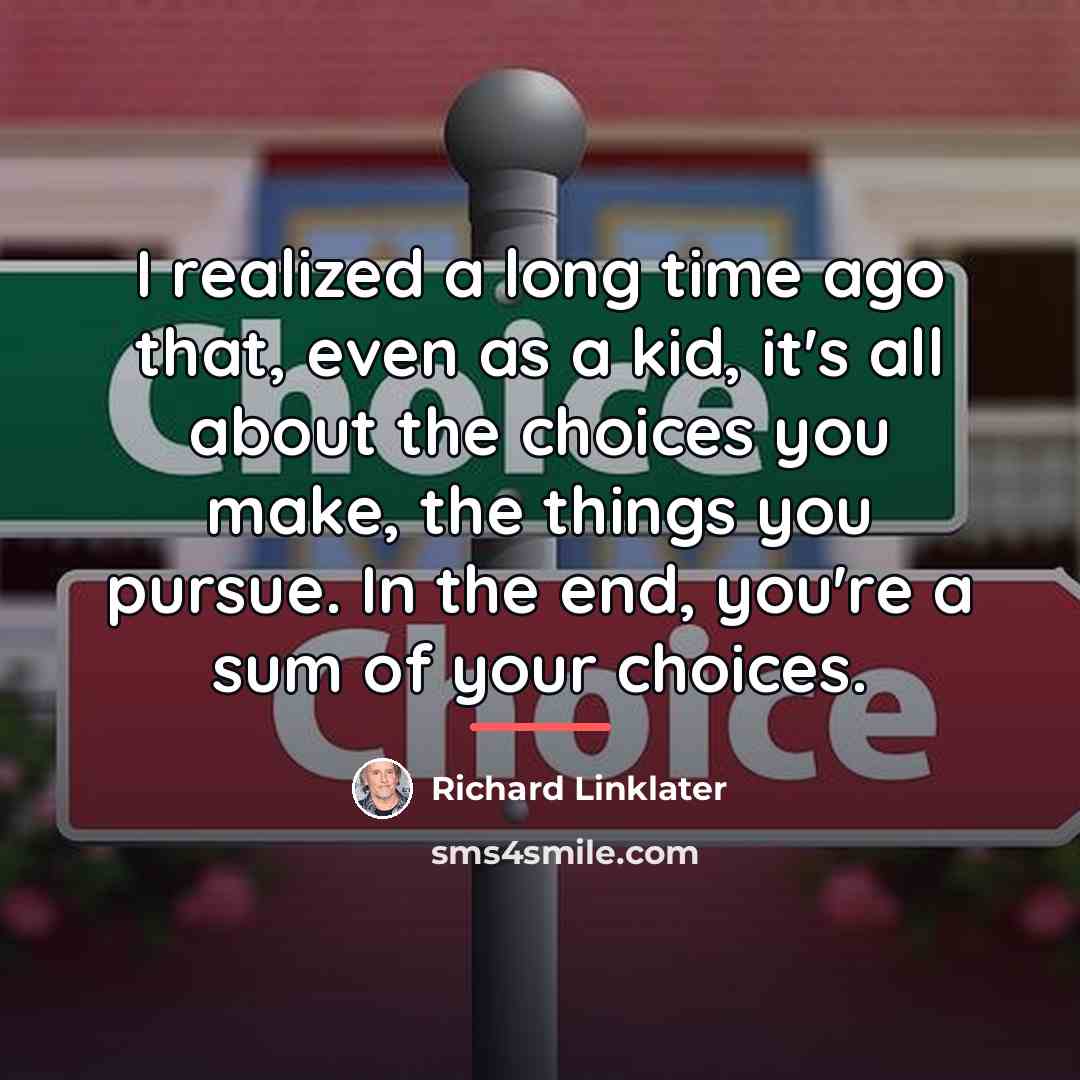 “I realized a long time ago that, even as a…” quote by Richard Linklater