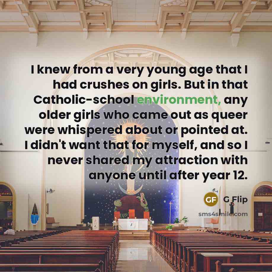 “I knew from a very young age that I had…” quote by G Flip