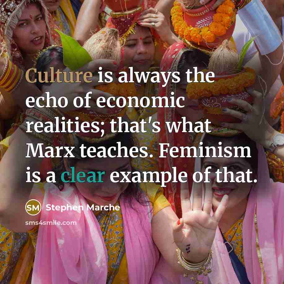 “Culture is always the echo of economic realities; that's what…” quote by Stephen Marche