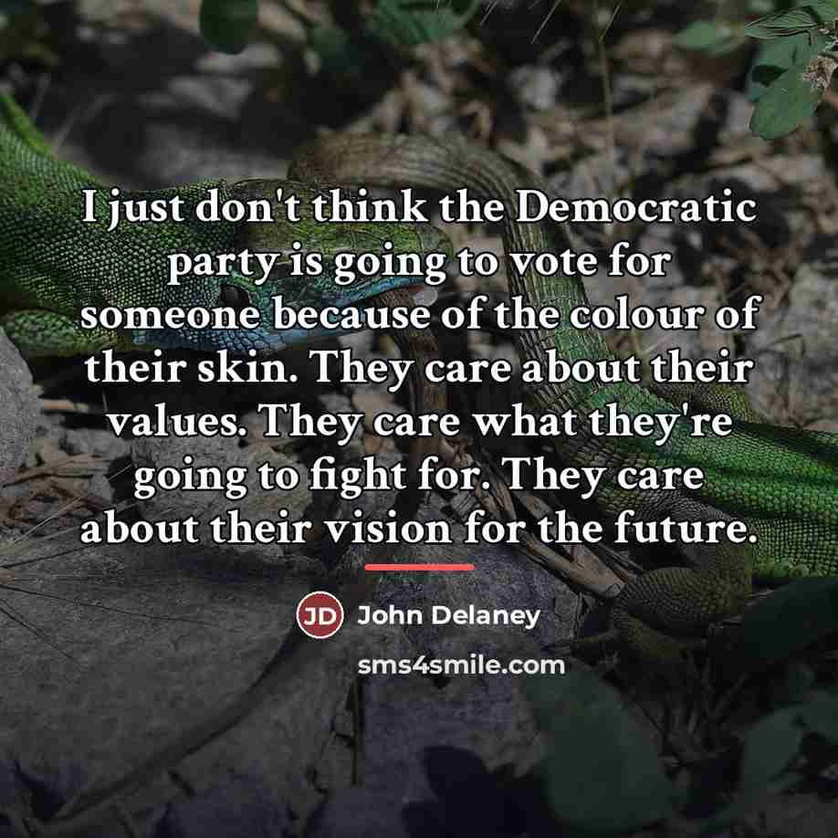 “I just don't think the Democratic party is going to…” quote by John Delaney