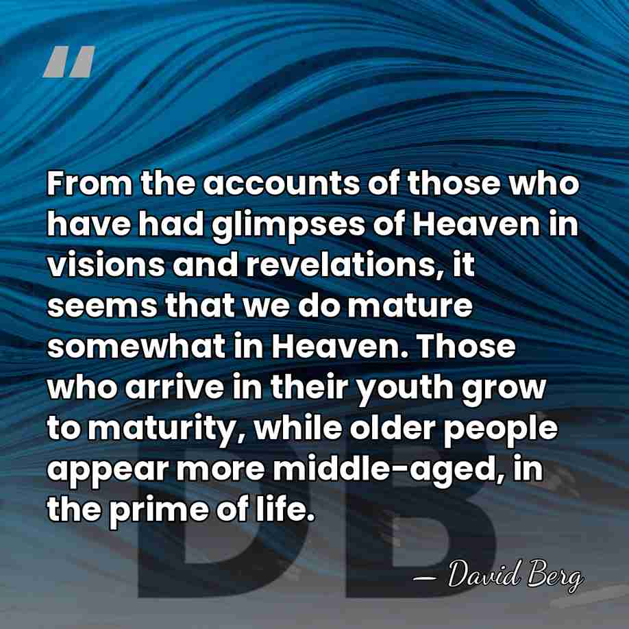 From the accounts of those who have had glimpses of Heaven in&hellip; - David Berg