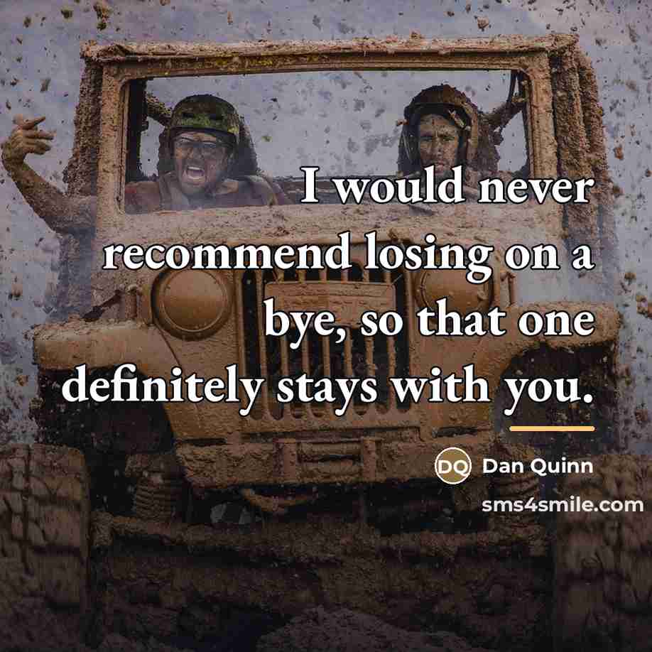 “I would never recommend losing on a bye, so that…” quote by Dan Quinn