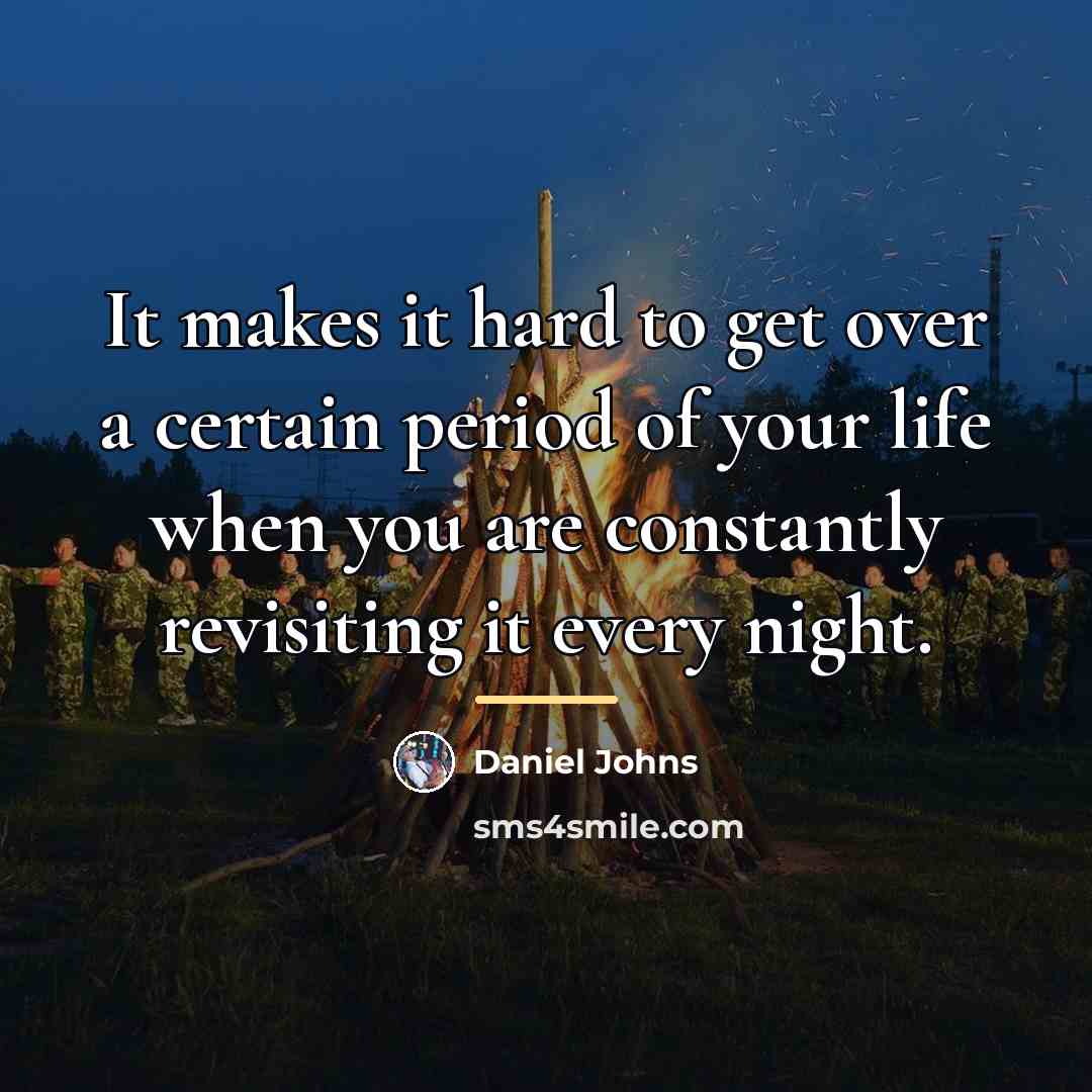 “It makes it hard to get over a certain period…” quote by Daniel Johns