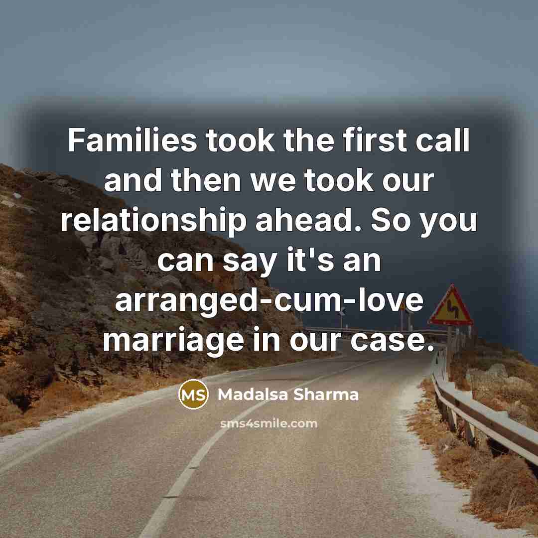 “Families took the first call and then we took our…” quote by Madalsa Sharma