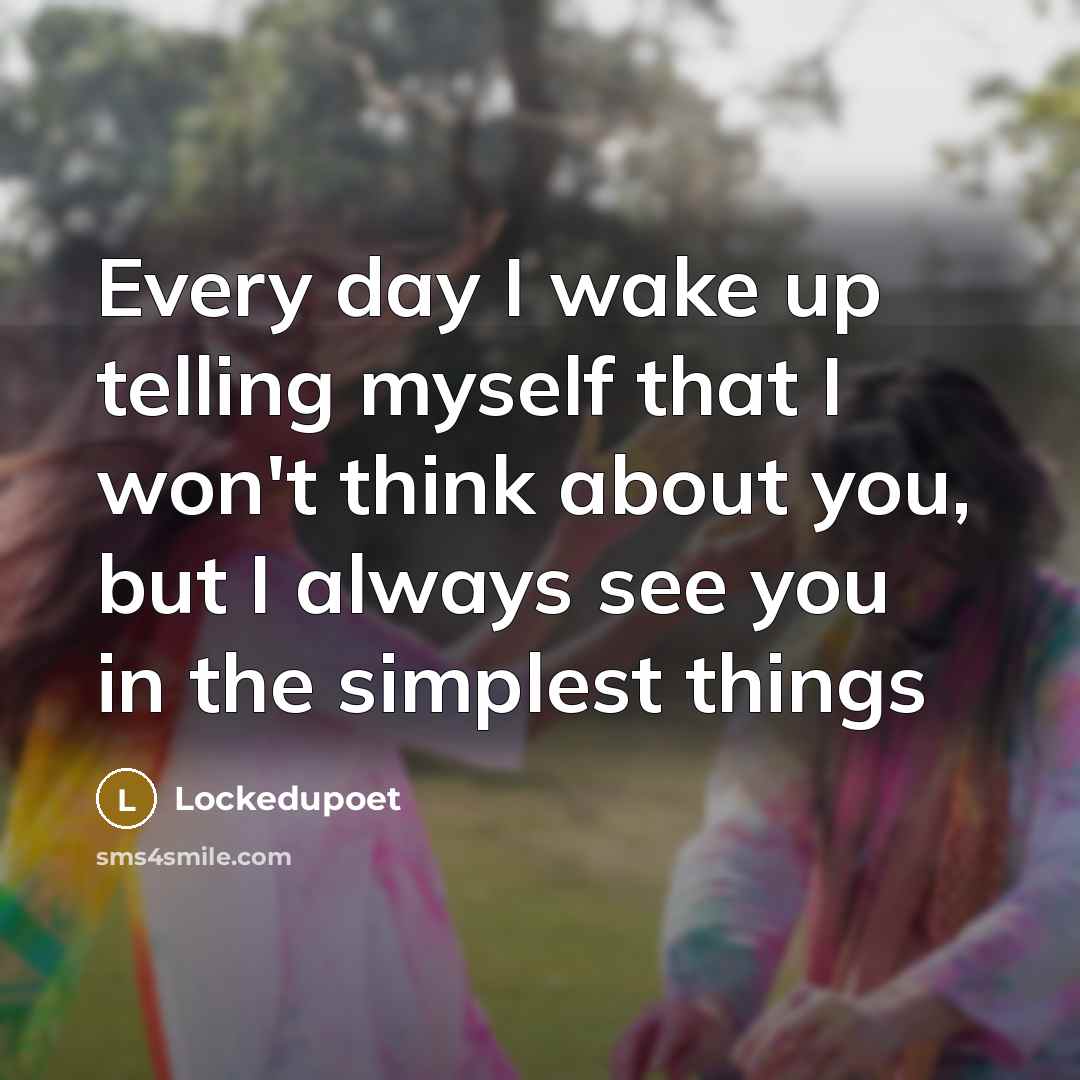 “Every day I wake up telling myself that I won't…” quote by Lockedupoet