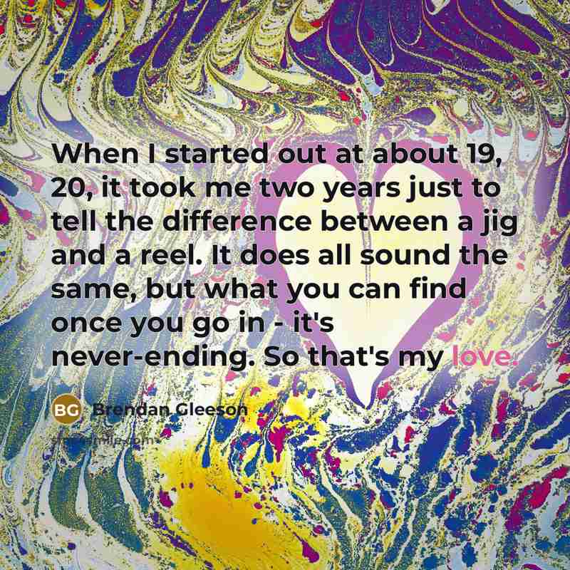 “When I started out at about 19, 20, it took…” quote by Brendan Gleeson