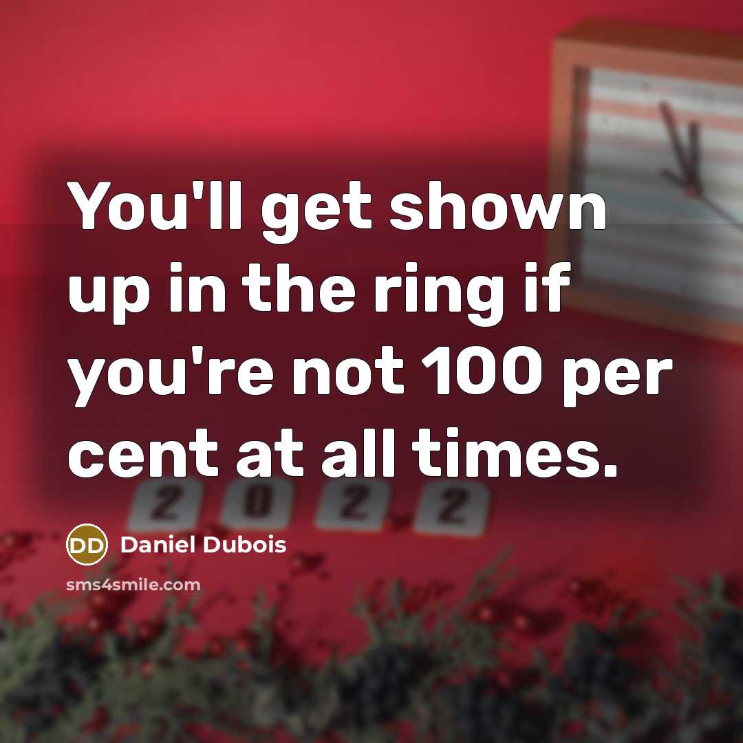 “You'll get shown up in the ring if you're not…” quote by Daniel Dubois