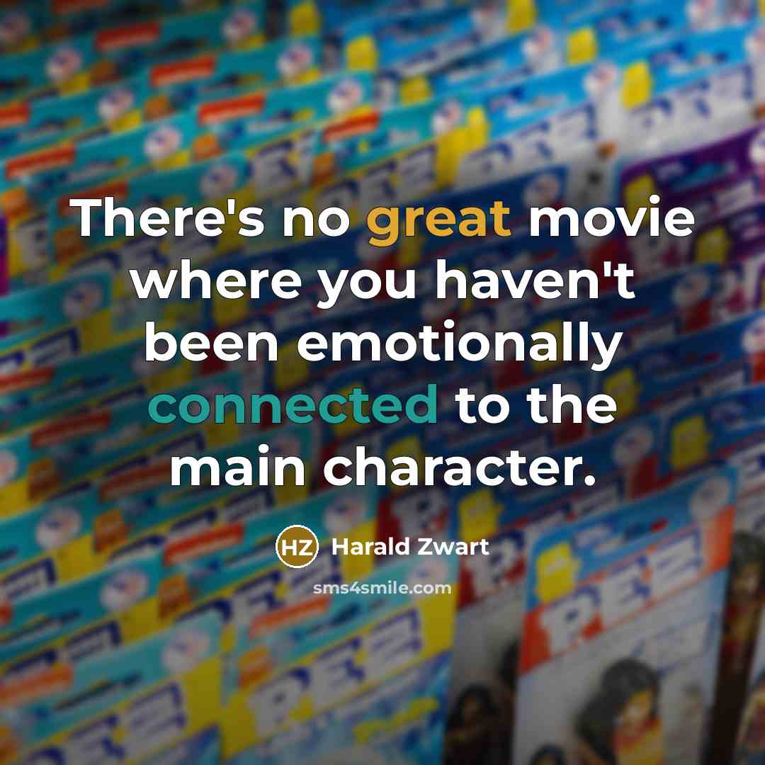 “There's no great movie where you haven't been emotionally connected…” quote by Harald Zwart