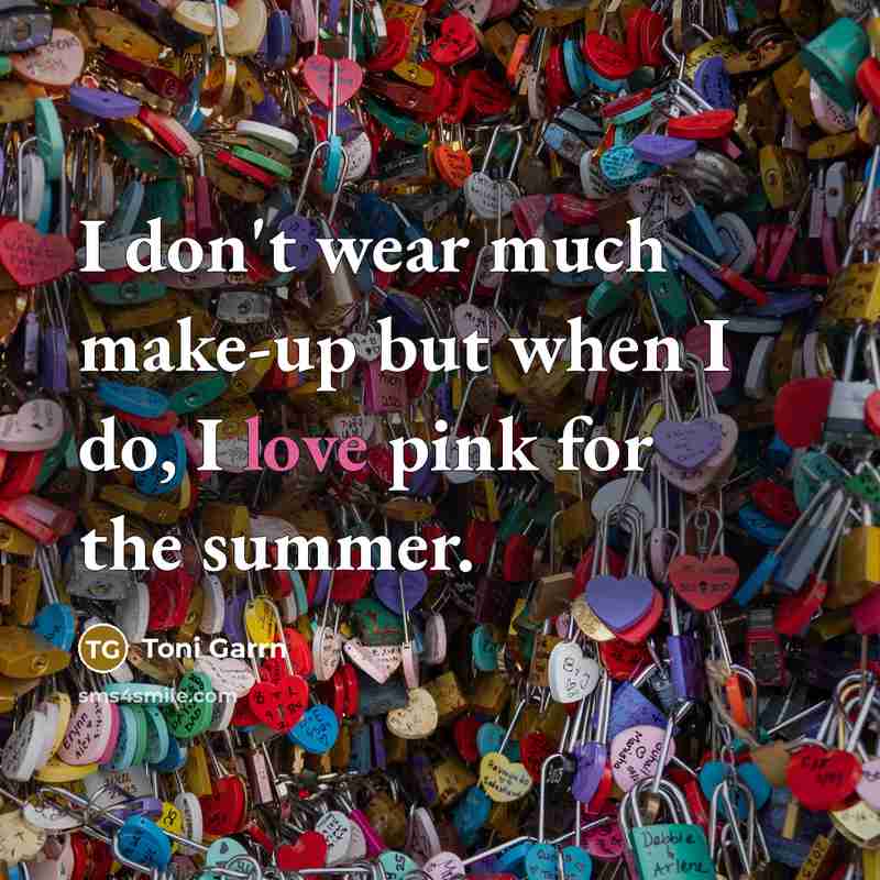 “I don't wear much make-up but when I do, I…” quote by Toni Garrn
