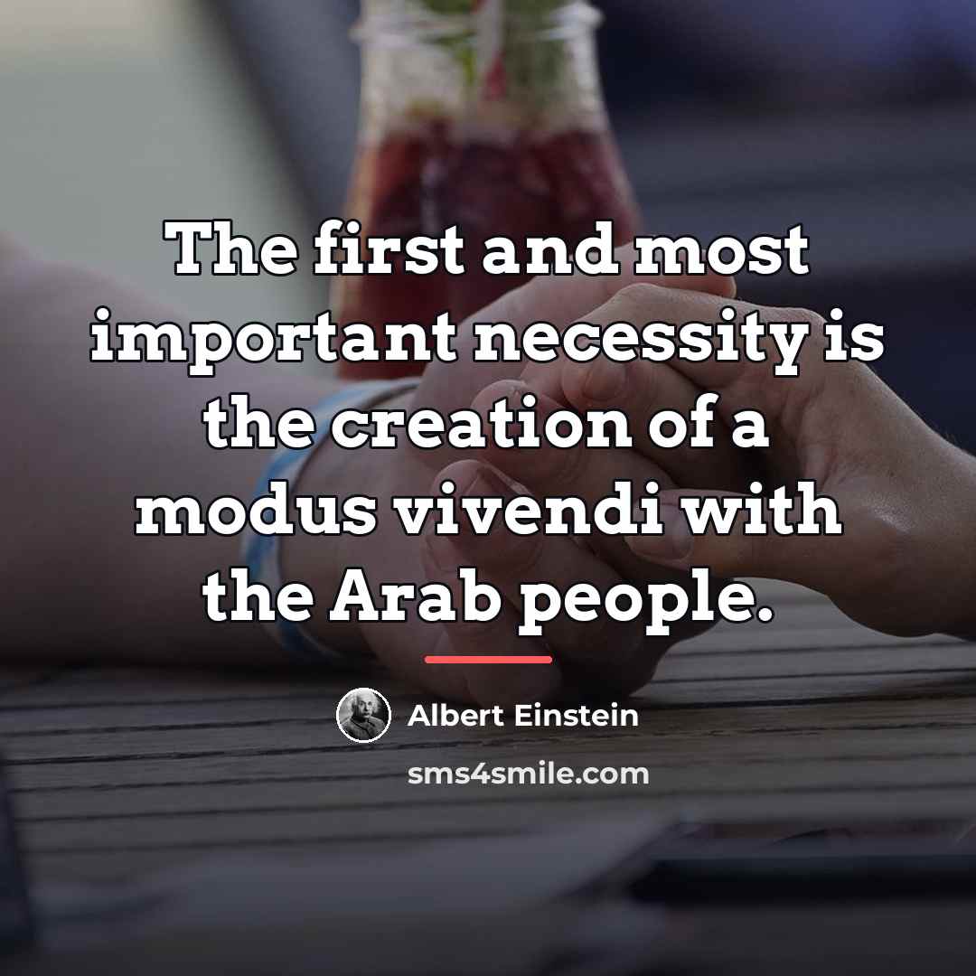 “The first and most important necessity is the creation of…” quote by Albert Einstein