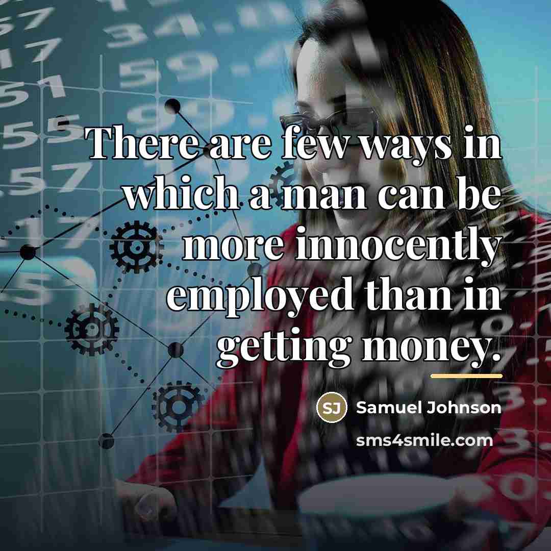“There are few ways in which a man can be…” quote by Samuel Johnson