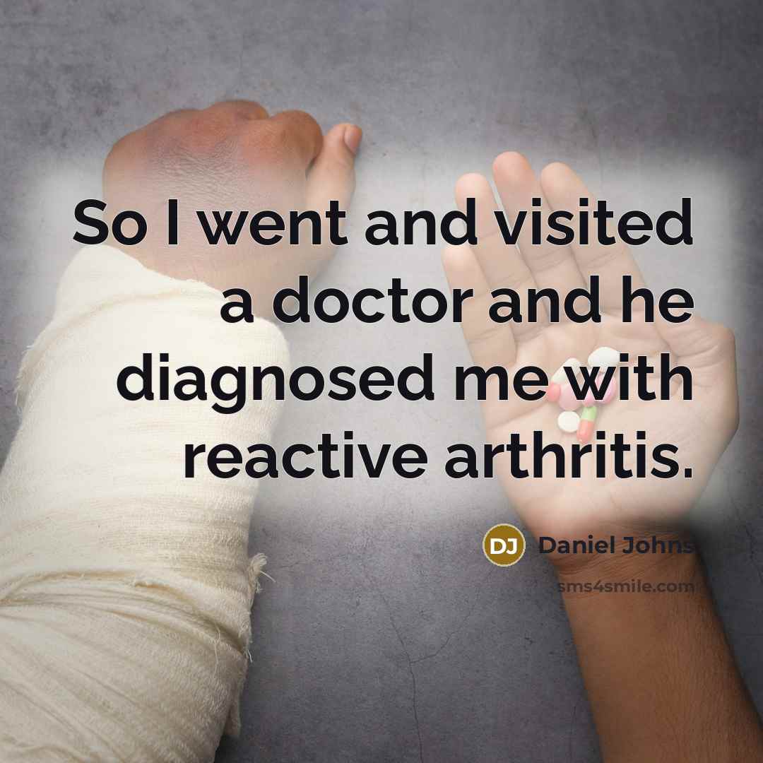 “So I went and visited a doctor and he diagnosed…” quote by Daniel Johns