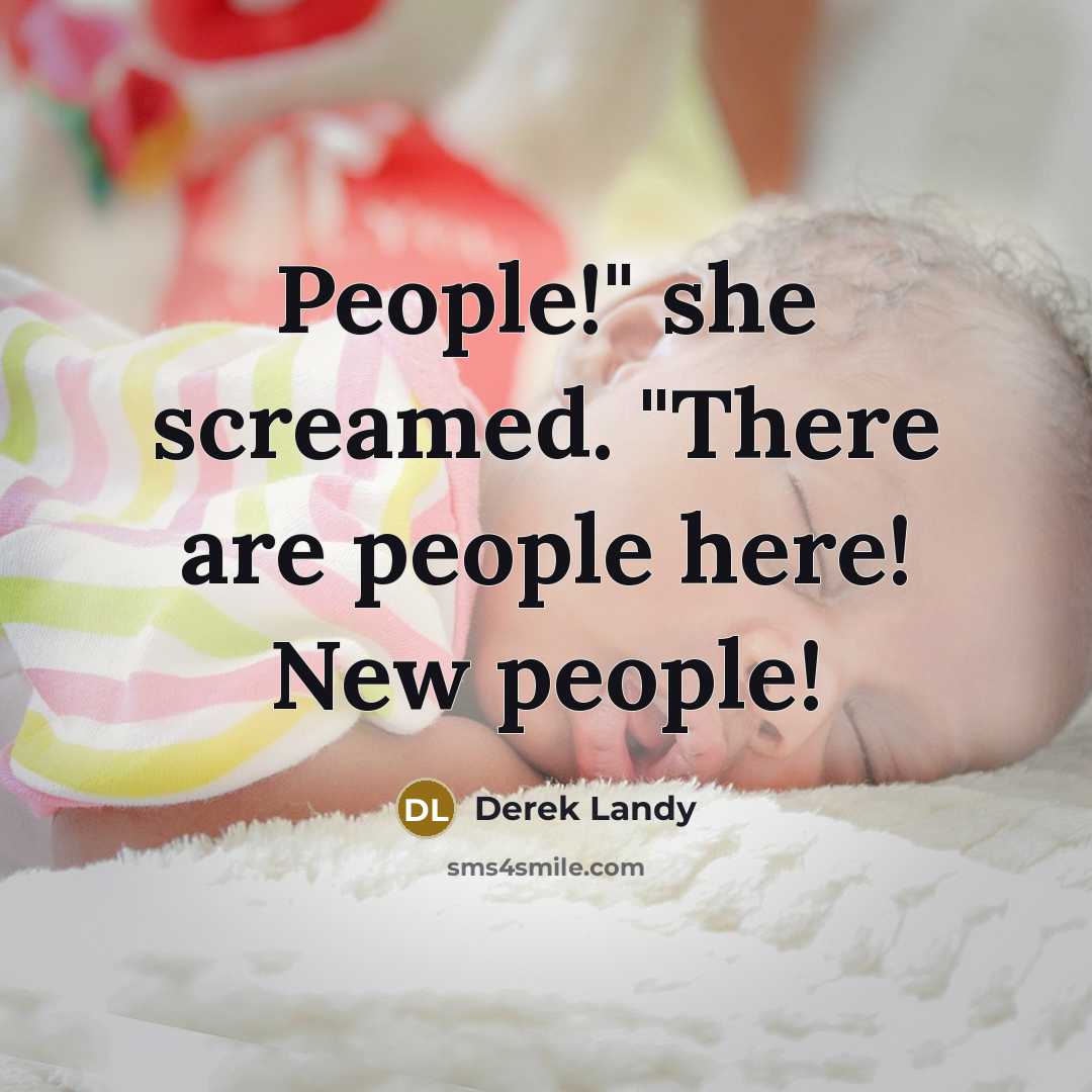“People!" she screamed. "There are people here! New people!…” quote by Derek Landy