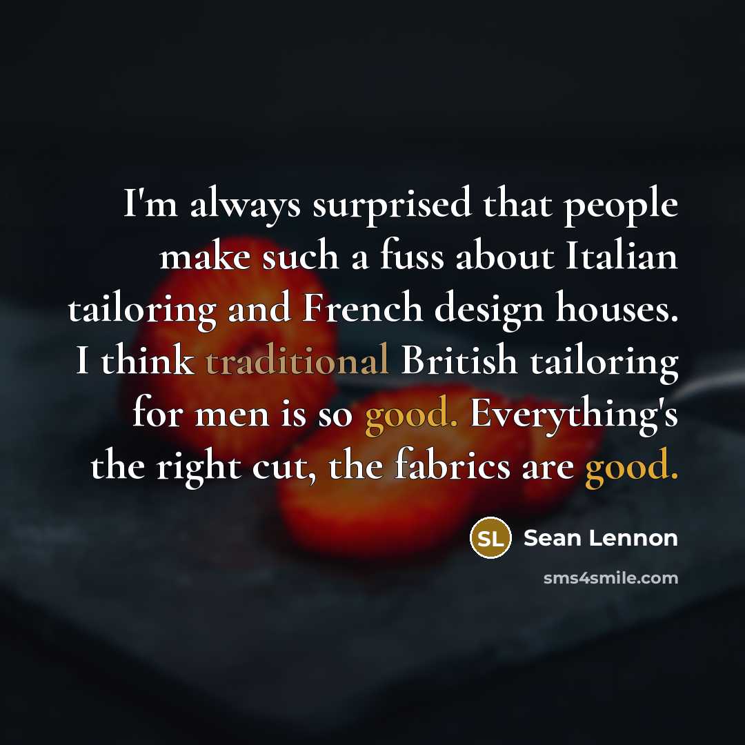 “I'm always surprised that people make such a fuss about…” quote by Sean Lennon