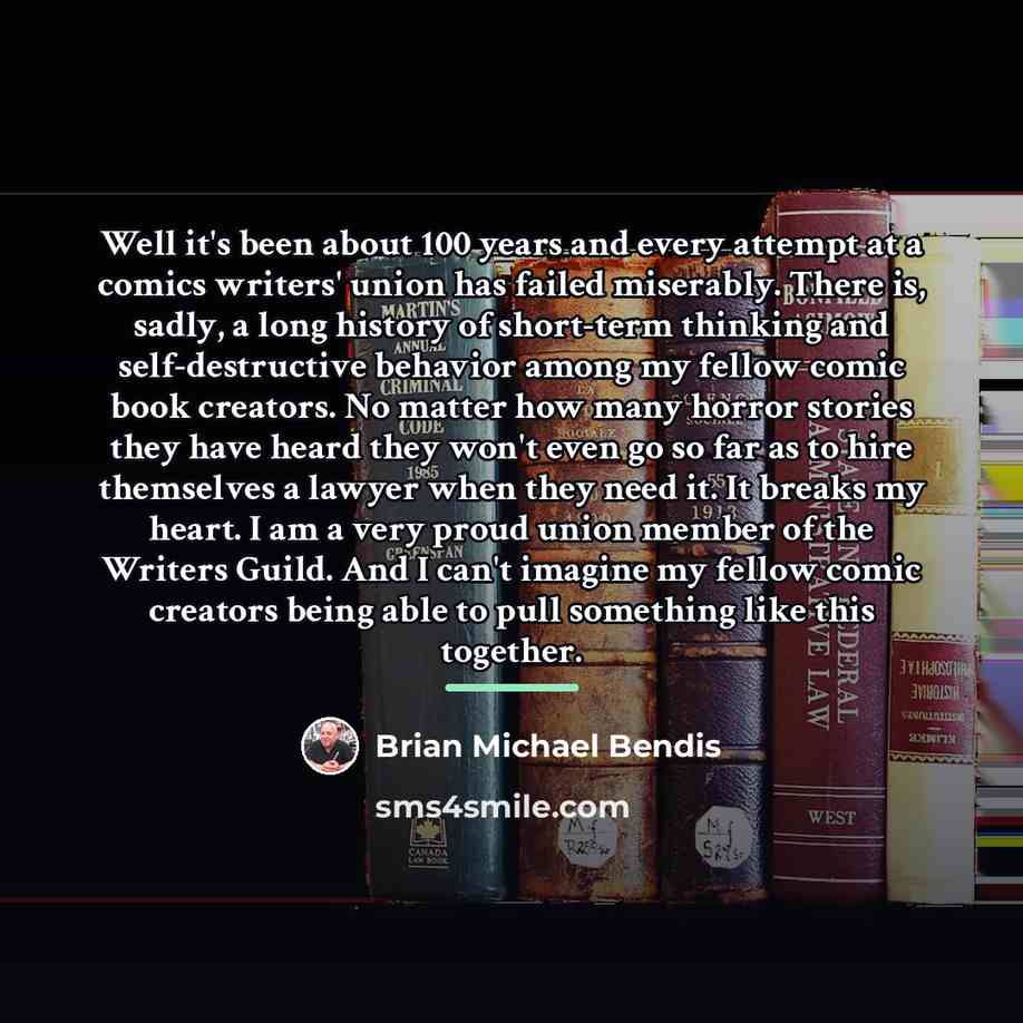 “Well it's been about 100 years and every attempt at…” quote by Brian Michael Bendis