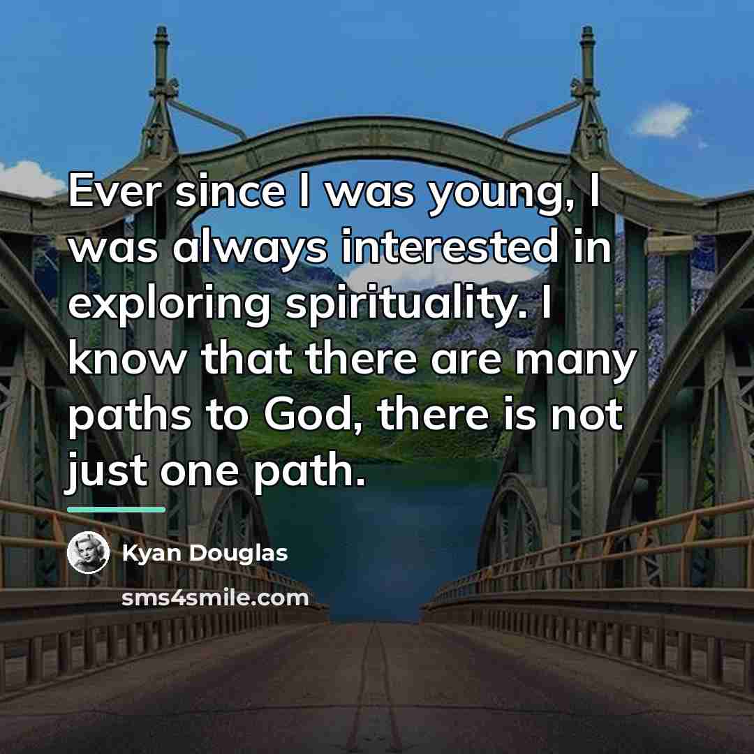 “Ever since I was young, I was always interested in…” quote by Kyan Douglas