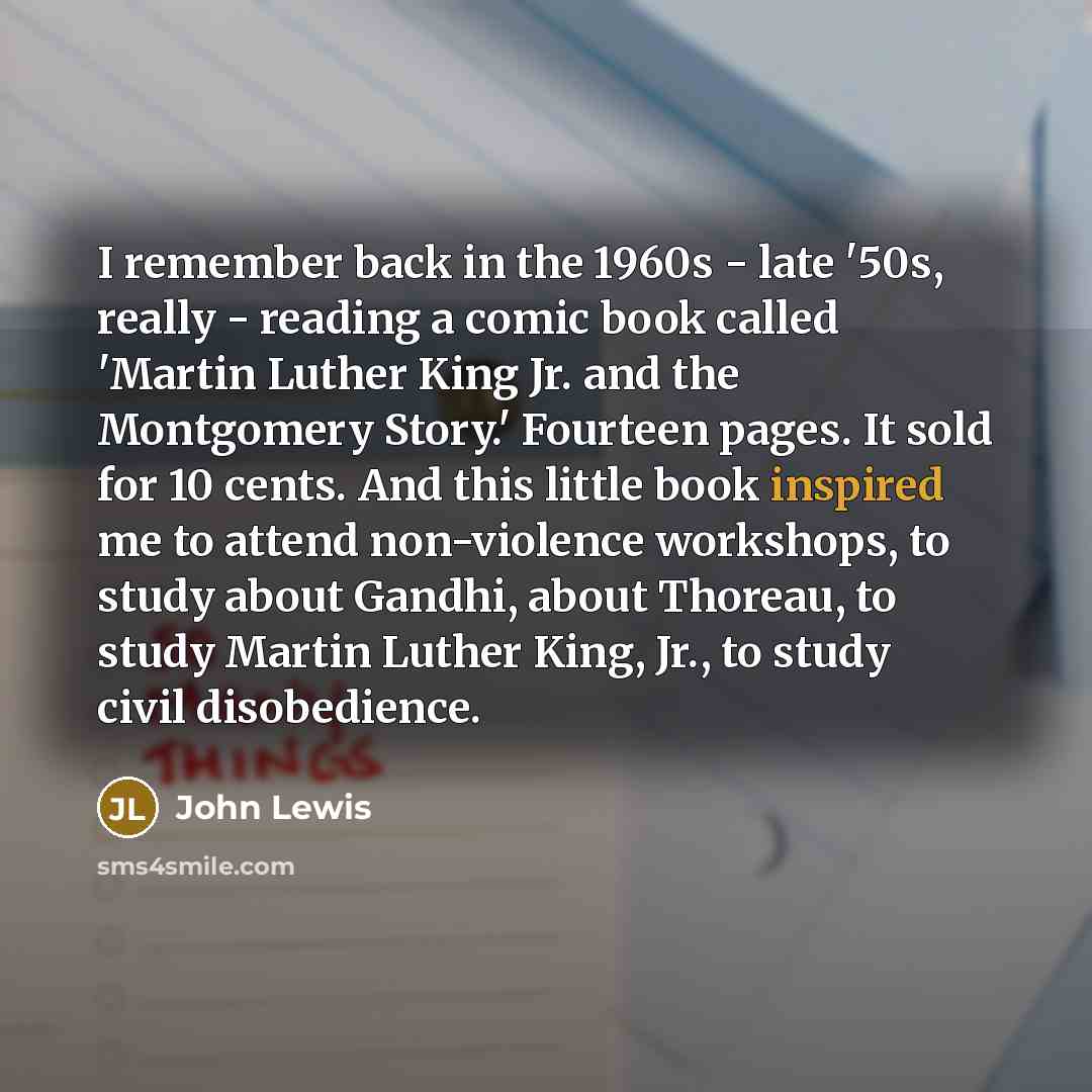 “I remember back in the 1960s - late '50s, really…” quote by John Lewis