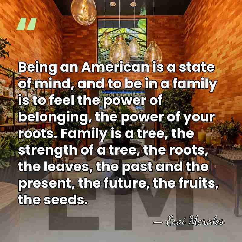 Being an American is a state of mind, and to be in&hellip; - Esai Morales