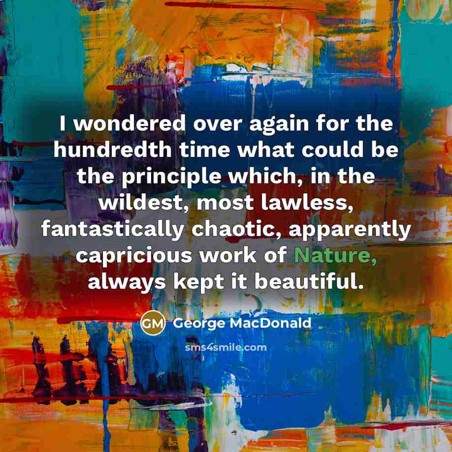 “I wondered over again for the hundredth time what could…” quote by George MacDonald