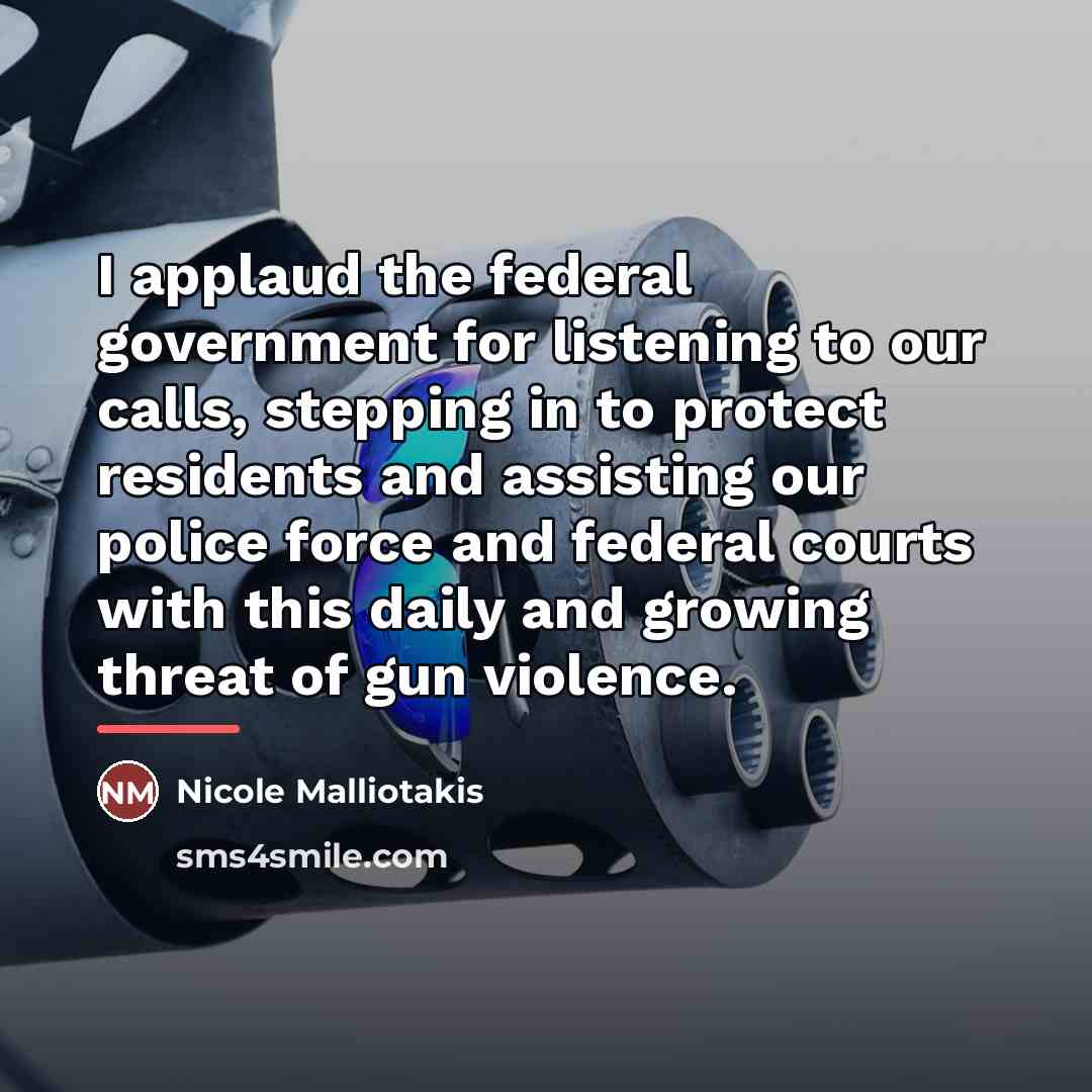 “I applaud the federal government for listening to our calls,…” quote by Nicole Malliotakis