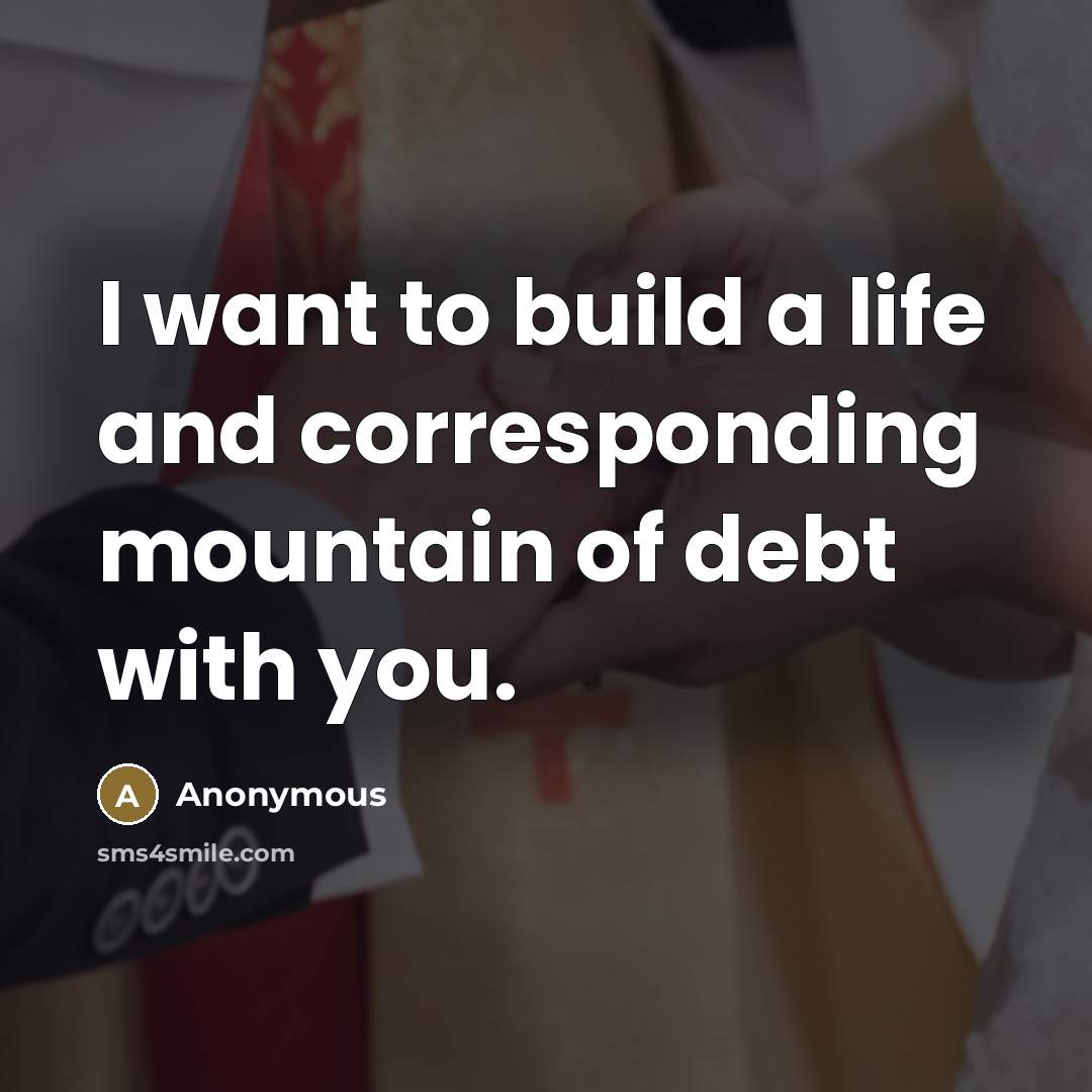 “I want to build a life and corresponding mountain of…” quote by Anonymous