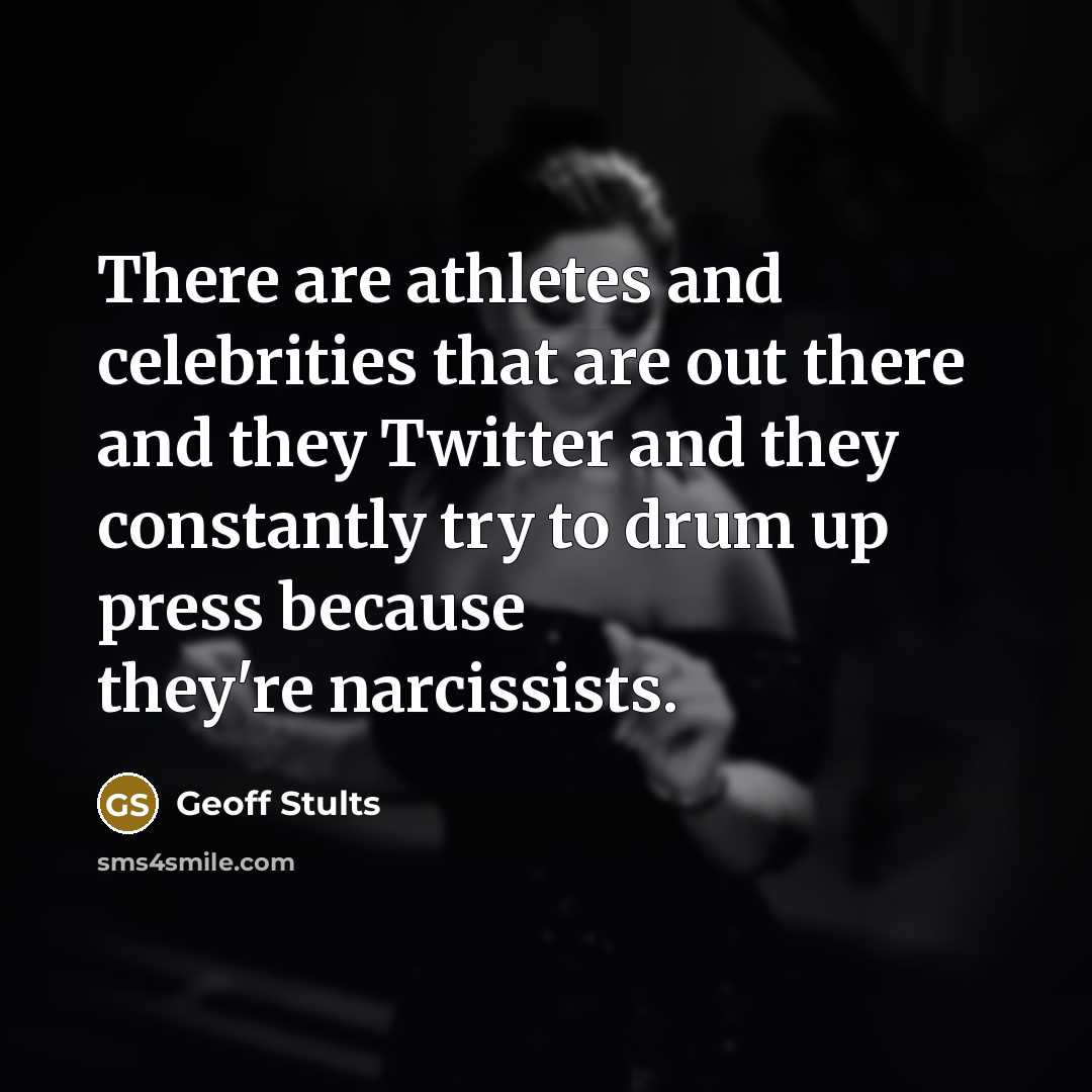 “There are athletes and celebrities that are out there and…” quote by Geoff Stults