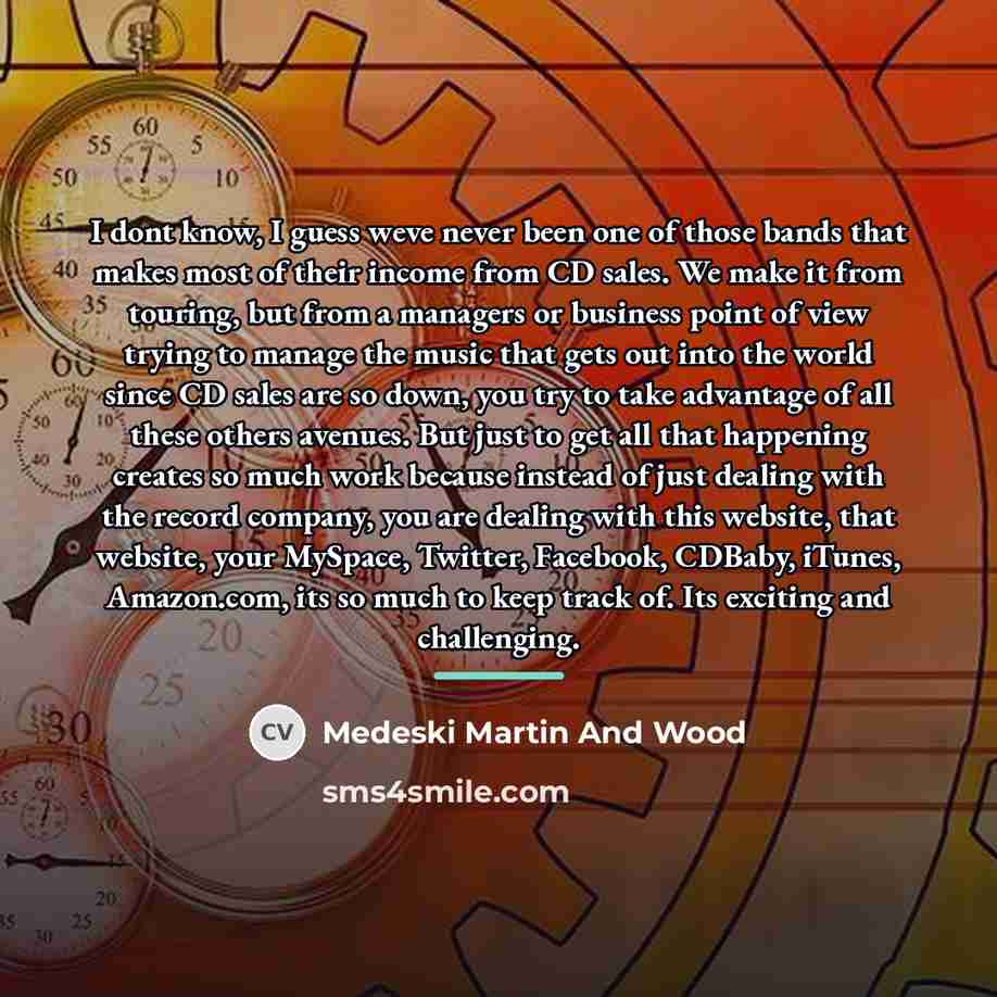 “I dont know, I guess weve never been one of…” quote by Medeski Martin And Wood