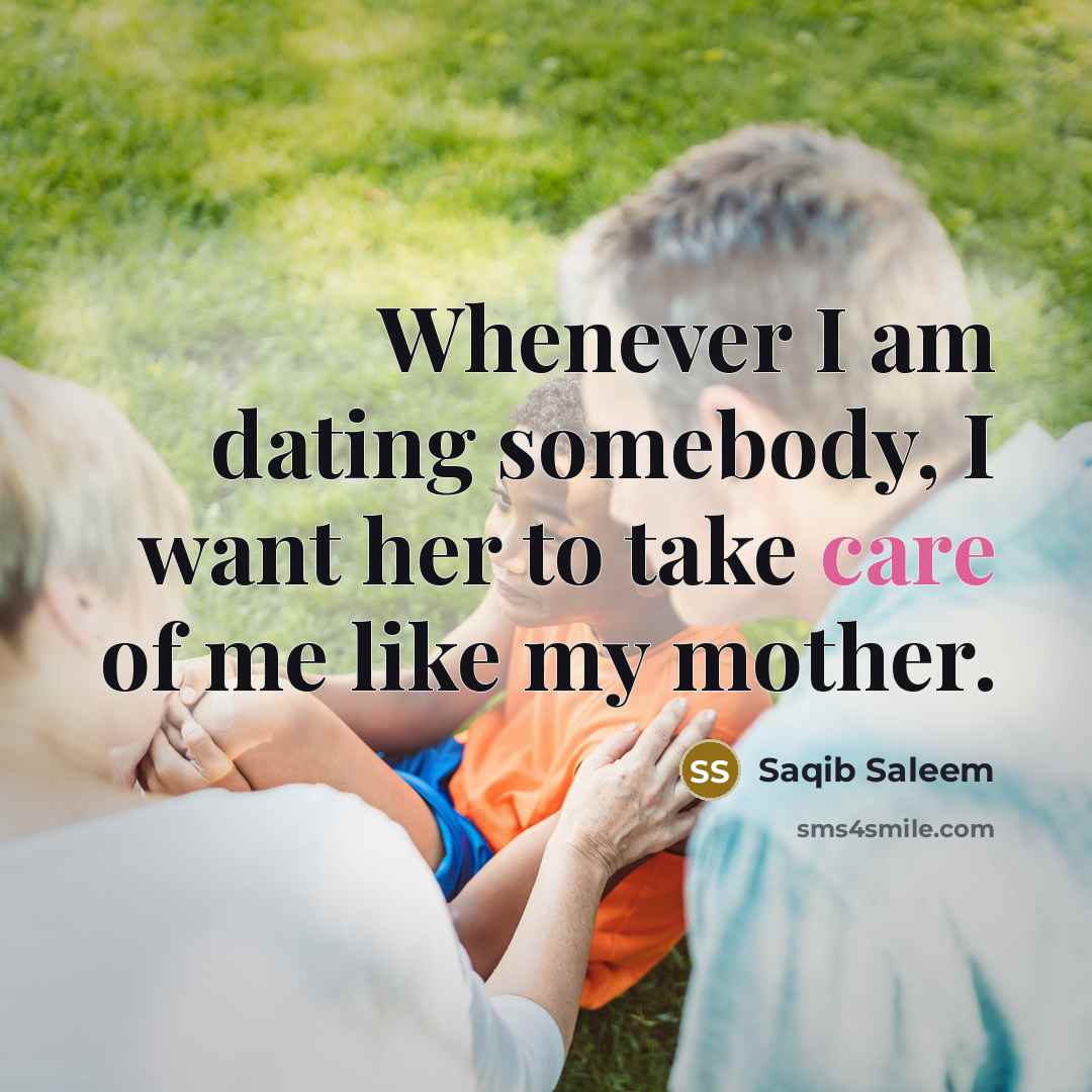 “Whenever I am dating somebody, I want her to take…” quote by Saqib Saleem