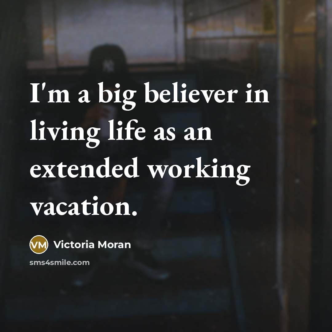 “I'm a big believer in living life as an extended…” quote by Victoria Moran