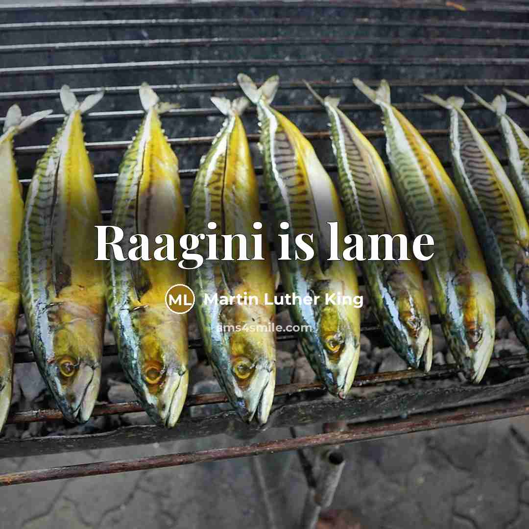 “Raagini is lame…” quote by Martin Luther King