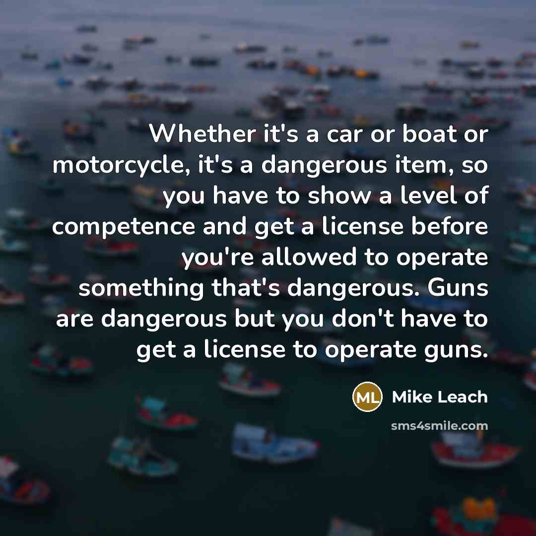 “Whether it's a car or boat or motorcycle, it's a…” quote by Mike Leach